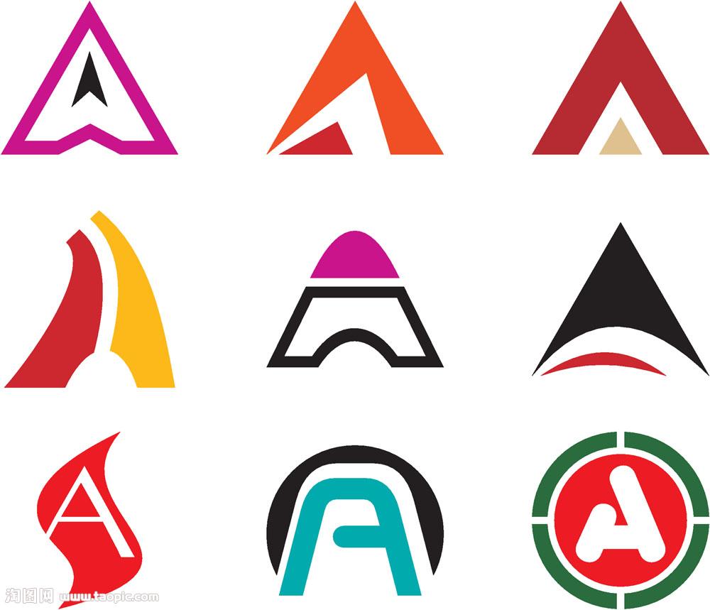 a字母变形的图形logo设计