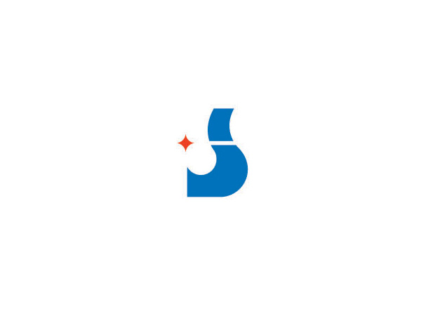 J字母与星形创意的公司商标设计