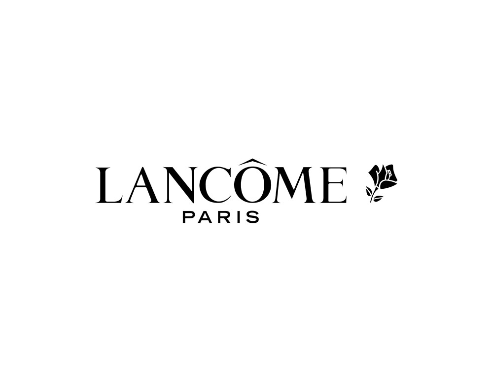 LANCOME兰蔻logo设计理念用一个典型的法国式长音符号代替了城堡名中的“S”字母