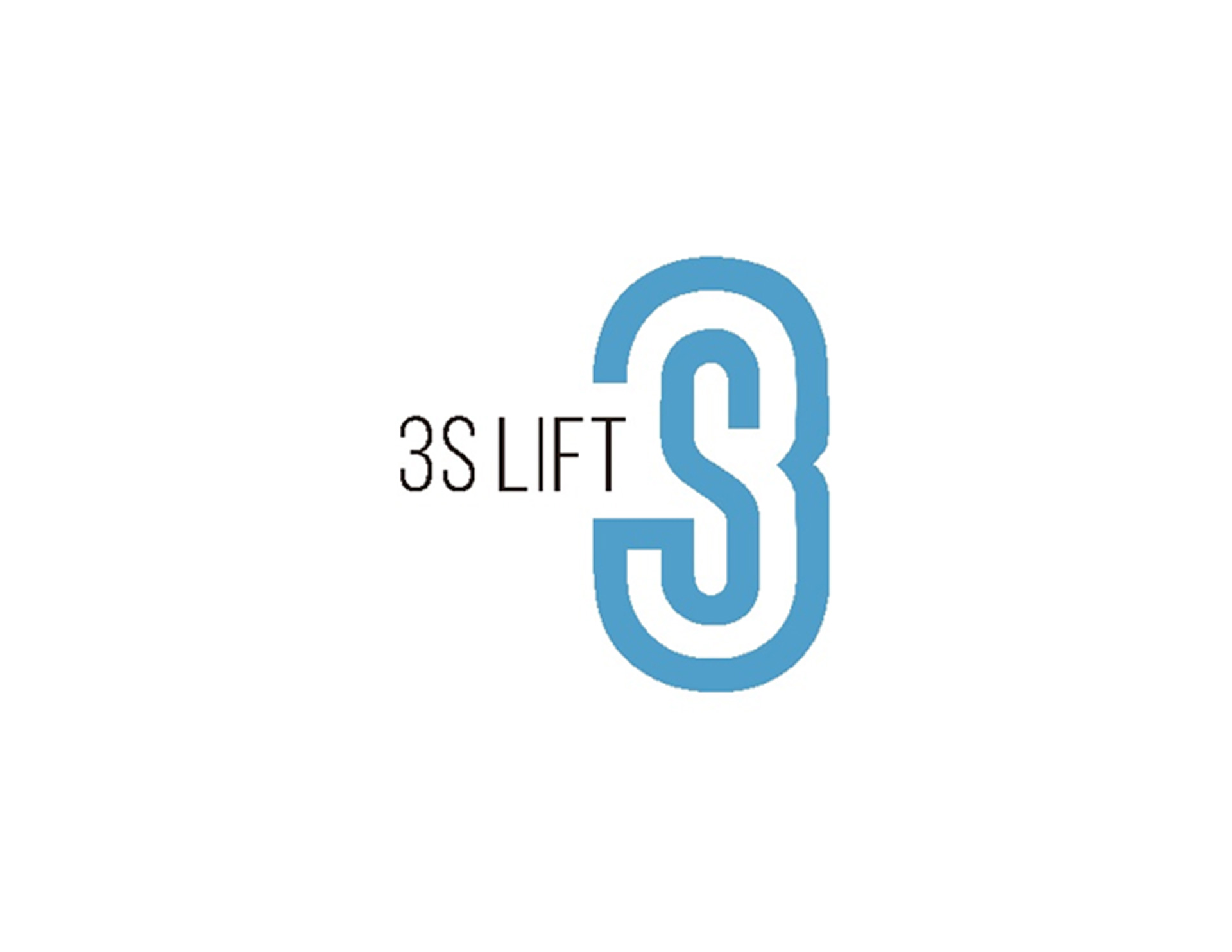 中际联合（北京）科技公司标志设计创意是以3SLIFT数字与字母组成