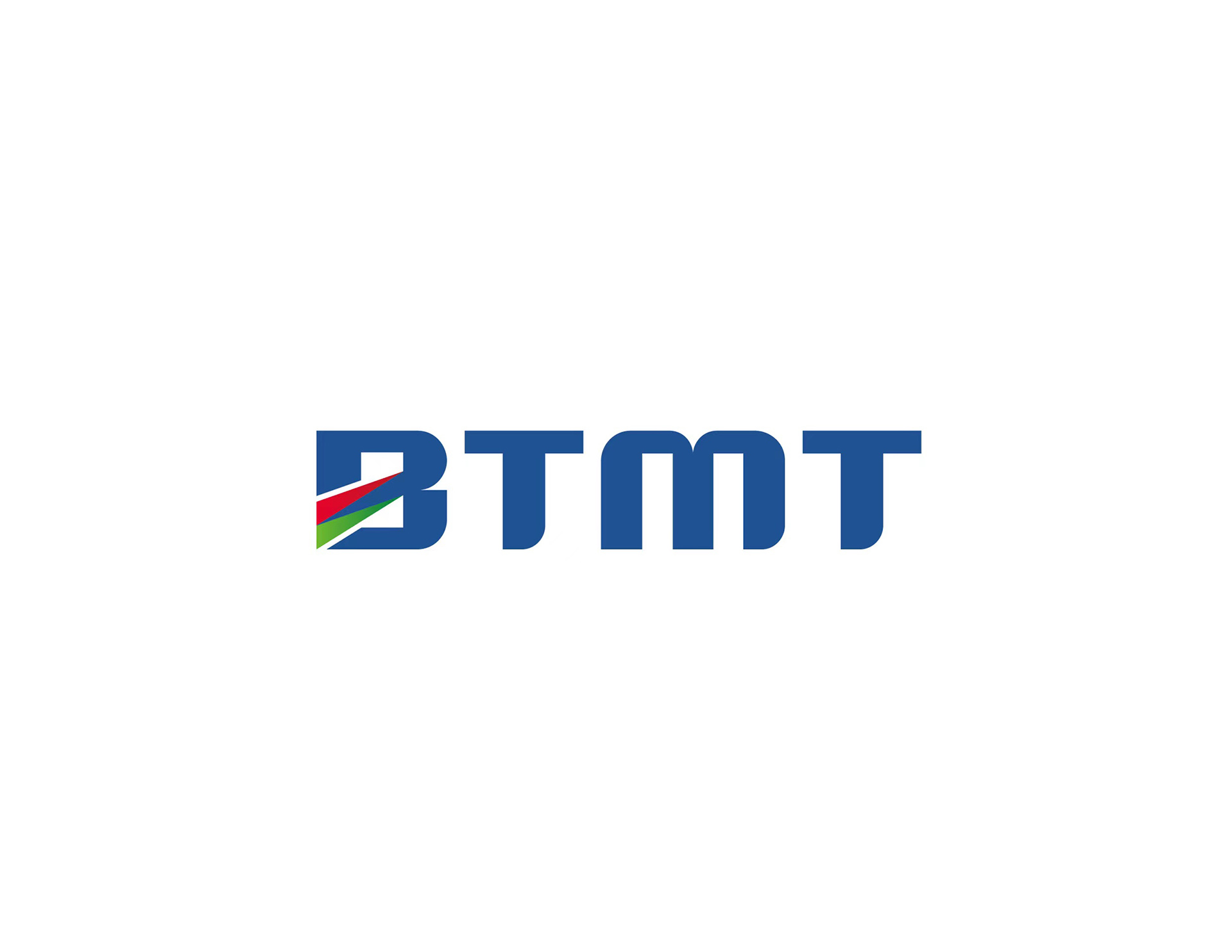 北京创思工贸公司标志以简称BTMT为主体，通过在B字母上用射线的元素代表光学